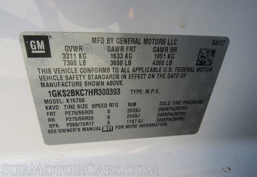 2017 GMC Yukon - Image 61