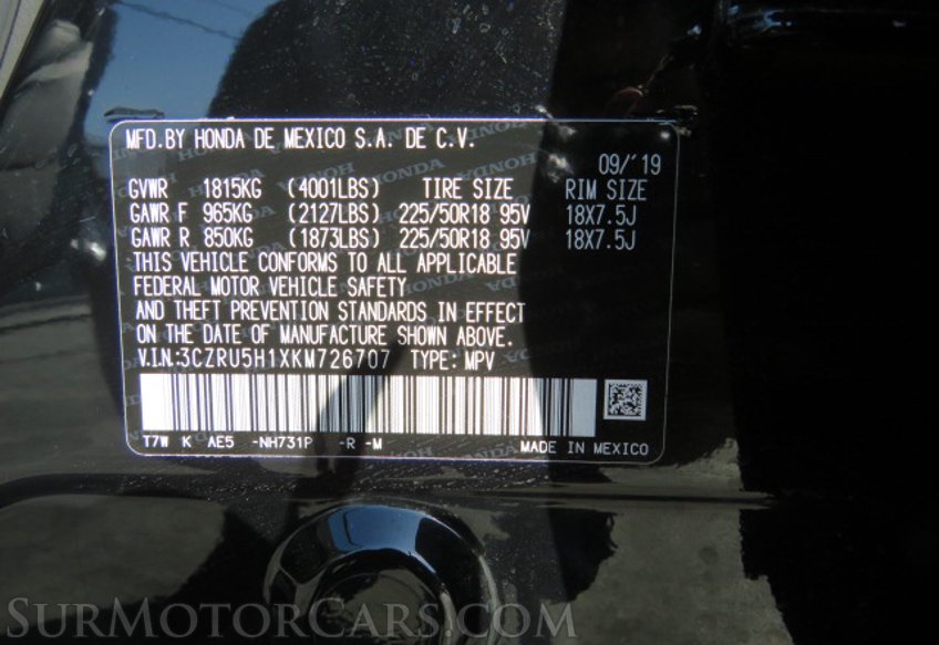 2019 Honda HR-V - Image 51