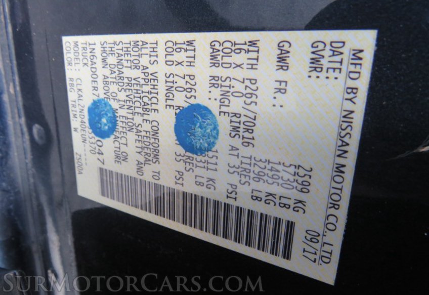 2018 Nissan Frontier - Image 51