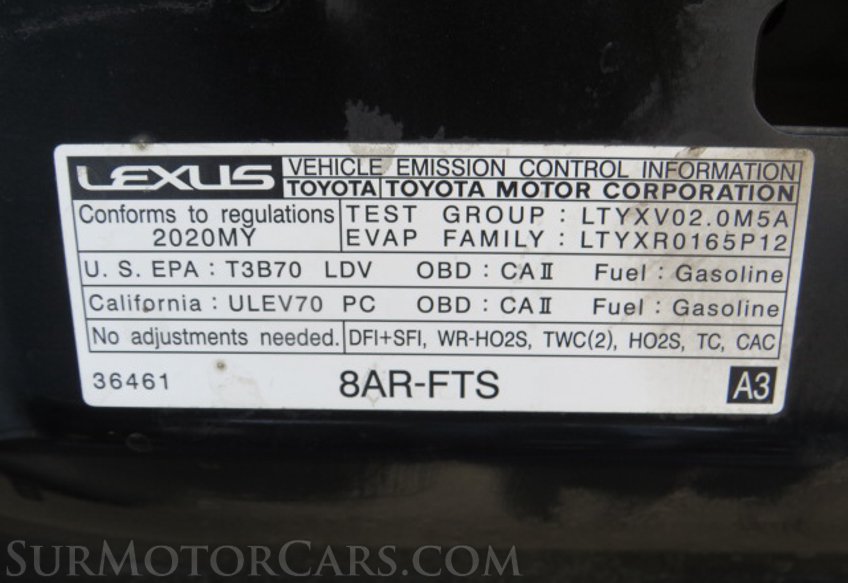 2020 Lexus IS - Image 57