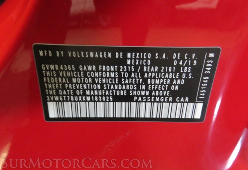 2019 Volkswagen Jetta - Image 54