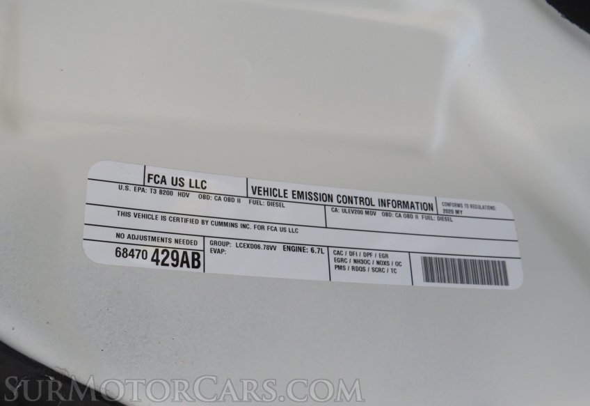 2020 Ram 2500 - Image 123