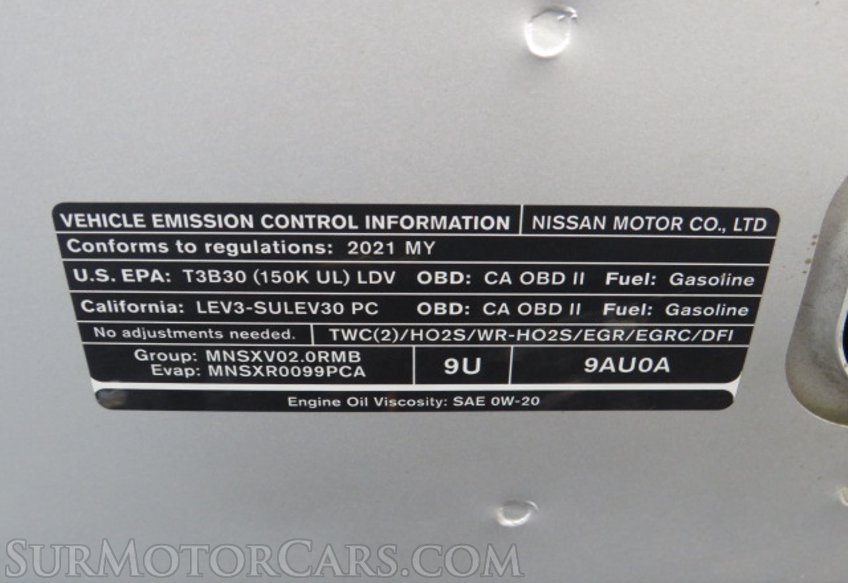 2021 Nissan Sentra - Image 53