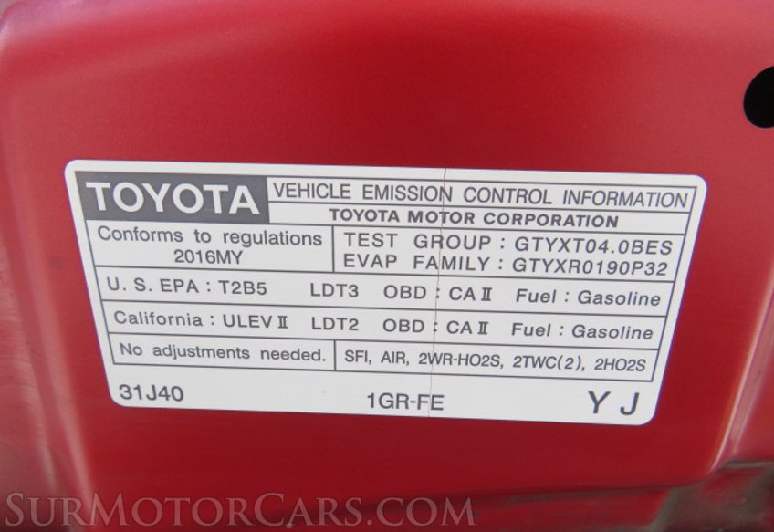 2016 Toyota 4Runner - Image 53