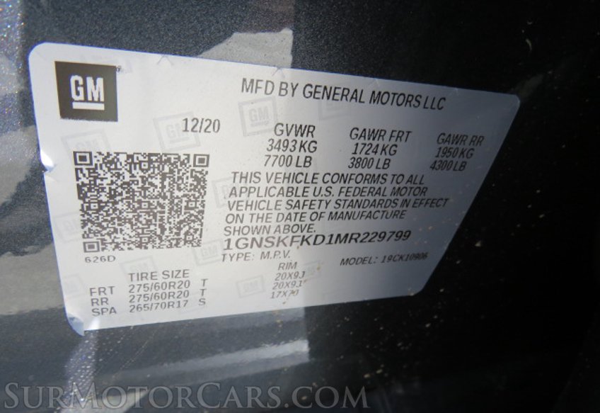 2021 Chevrolet Suburban - Image 62