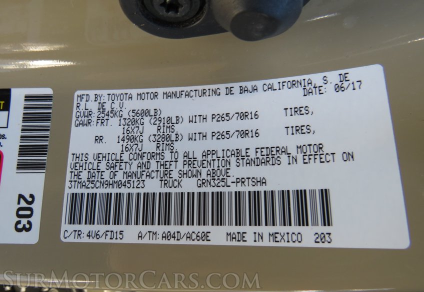 2017 Toyota Tacoma - Image 50