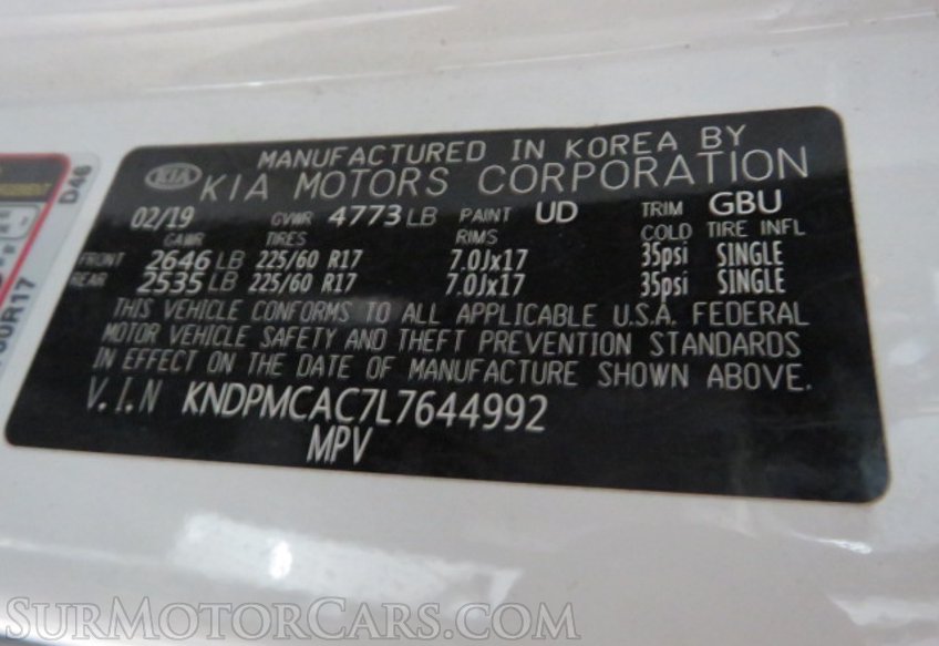 2020 Kia Sportage - Image 54