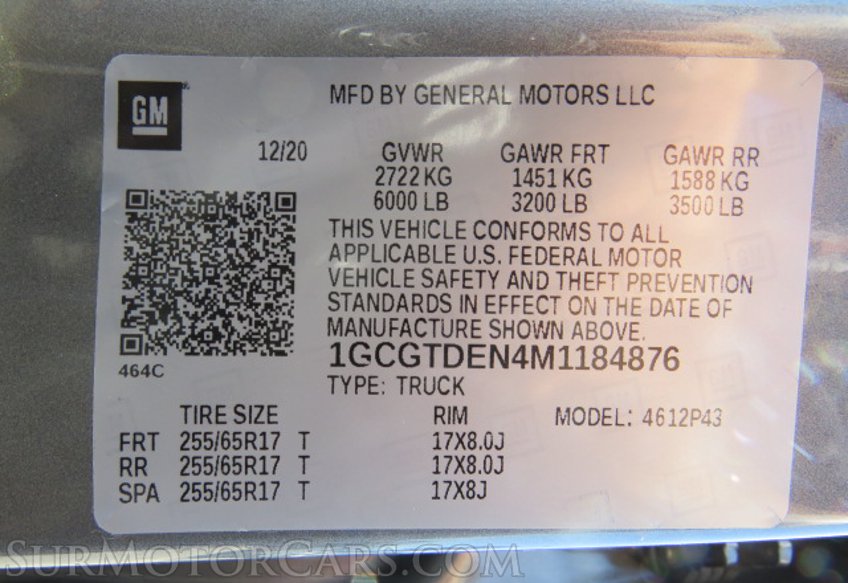 2021 Chevrolet Colorado - Image 44