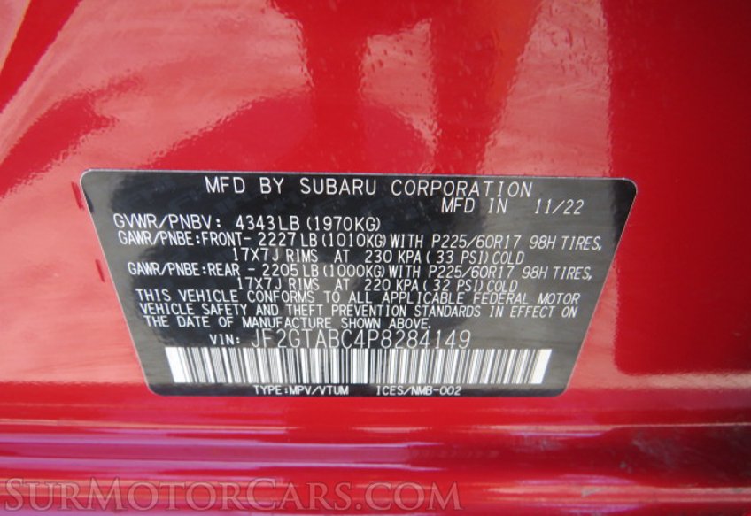 2023 Subaru Crosstrek - Image 51