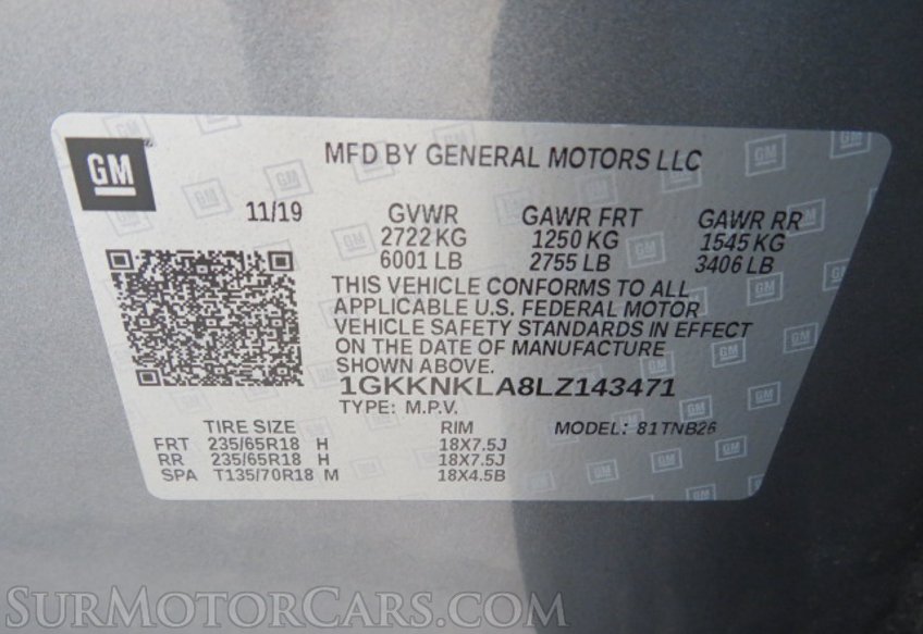 2020 GMC Acadia - Image 54