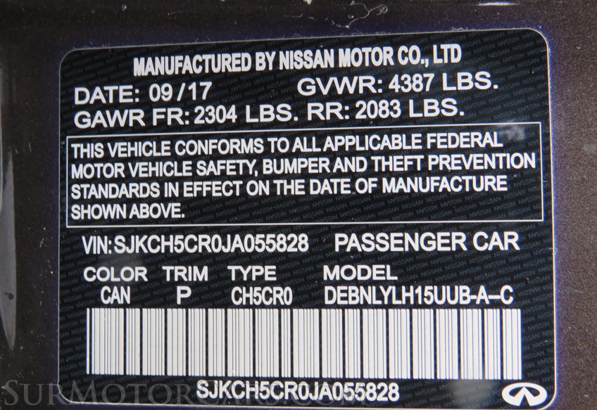 2018 Infiniti QX30 - Image 52