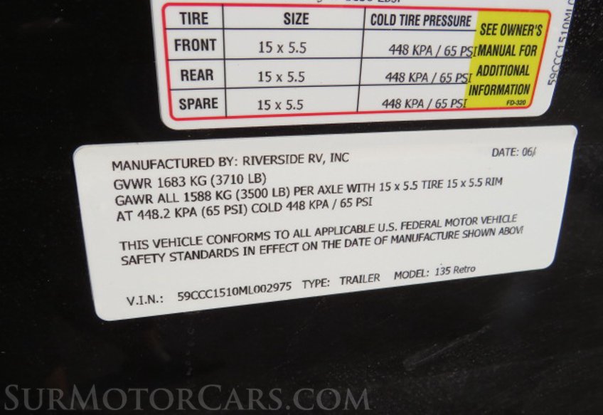 2021 Riverside RETRO 135 - Image 41