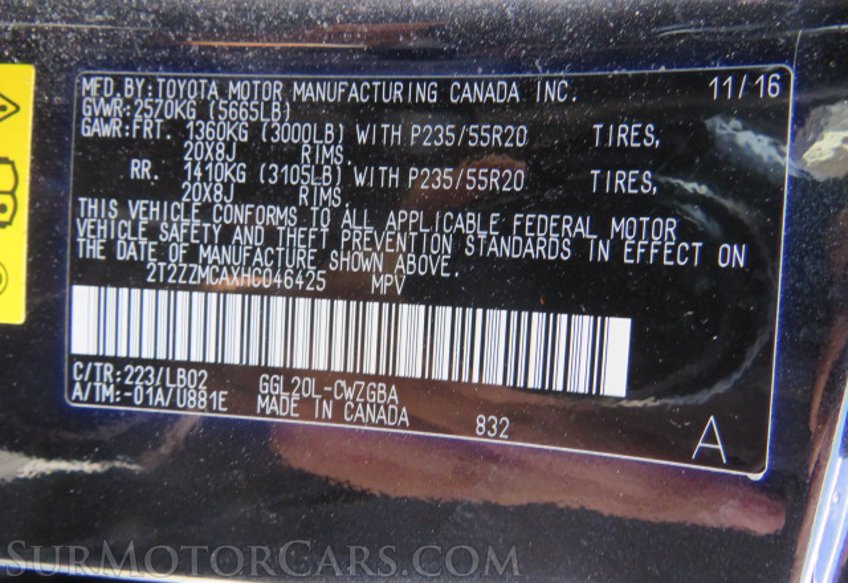 2017 Lexus RX - Image 64