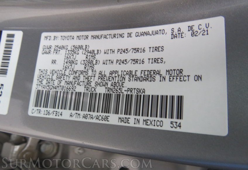 2021 Toyota Tacoma - Image 46
