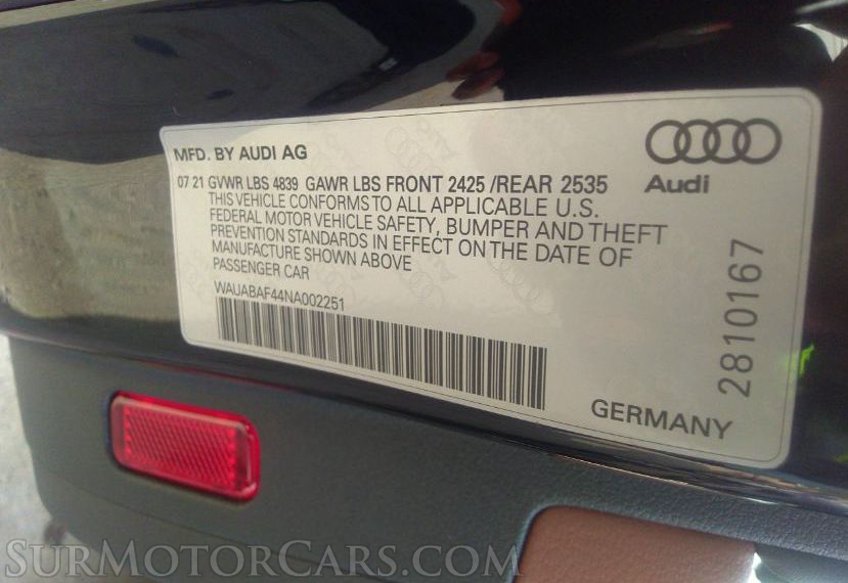 2022 Audi A4 Sedan - Image 9