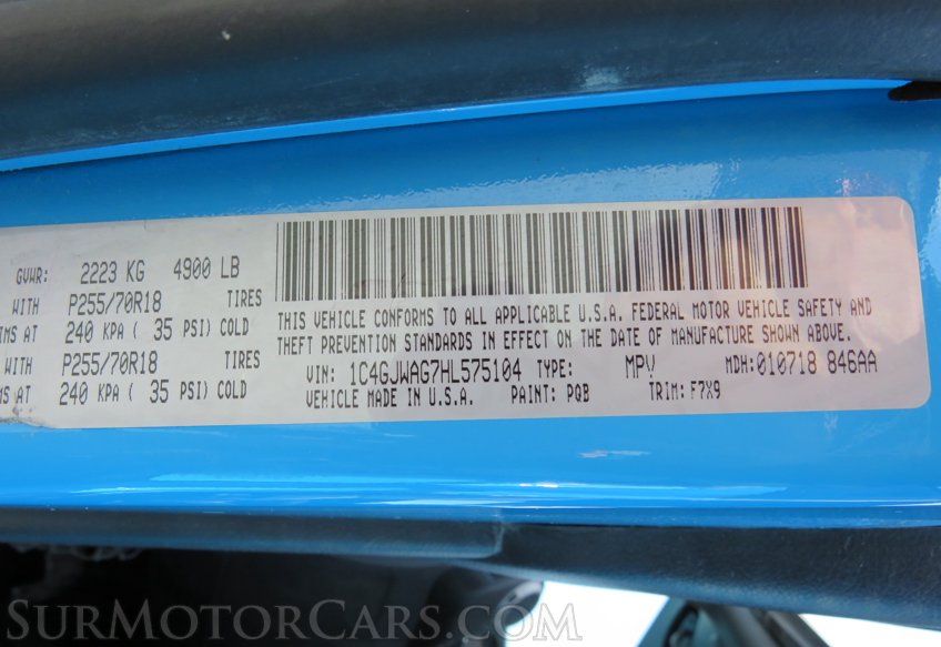 2017 Jeep Wrangler - Image 45