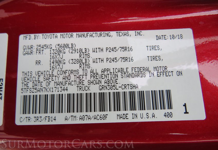 2019 Toyota Tacoma 4WD - Image 53