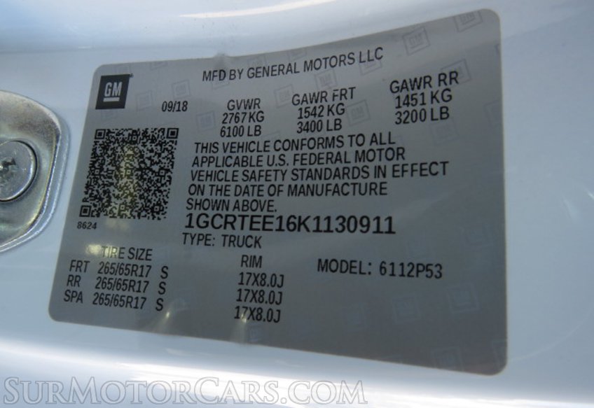 2019 Chevrolet Colorado - Image 54