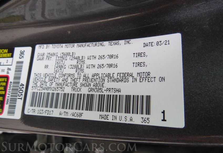 2021 Toyota Tacoma 4WD - Image 51