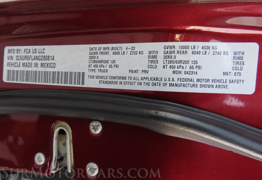 2022 Ram 2500 4x4 Laramie - Image 58