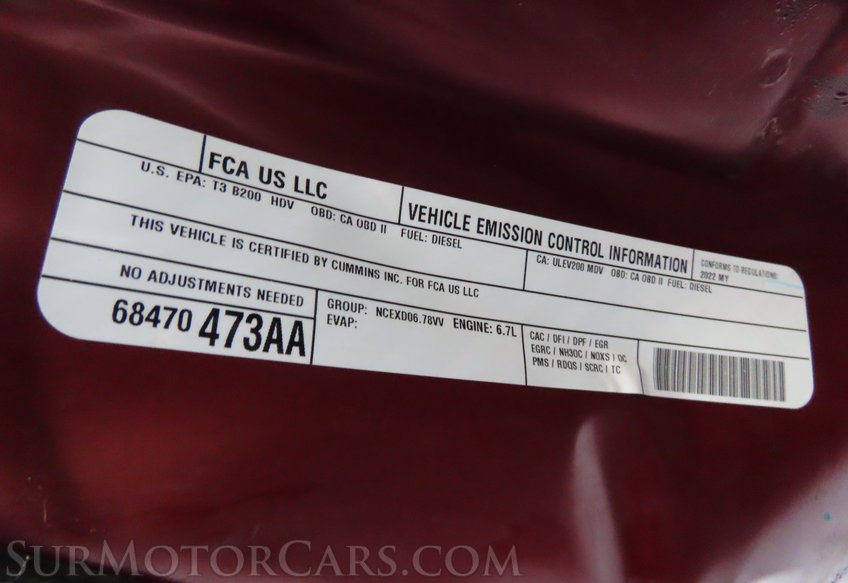 2022 Ram 2500 4x4 Laramie - Image 59