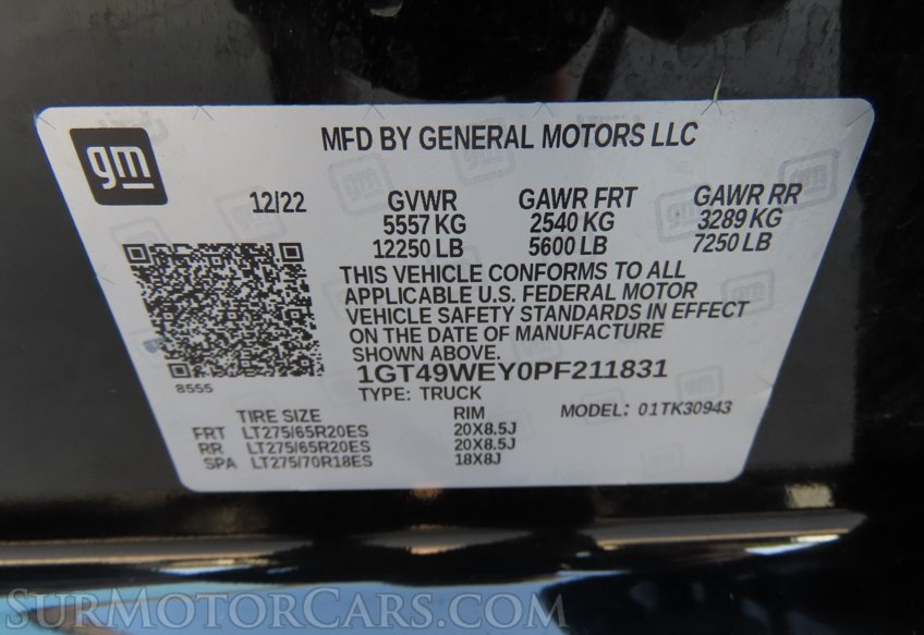 2023 GMC Sierra 3500HD - Image 58