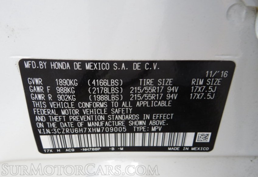 2017 Honda HR-V - Image 46