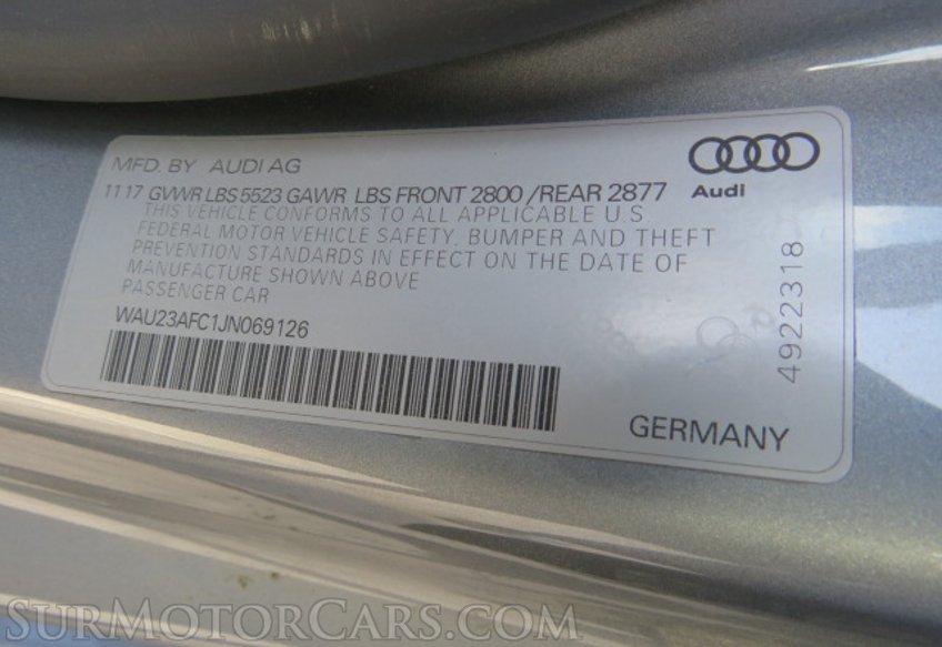 2018 Audi A7 - Image 56