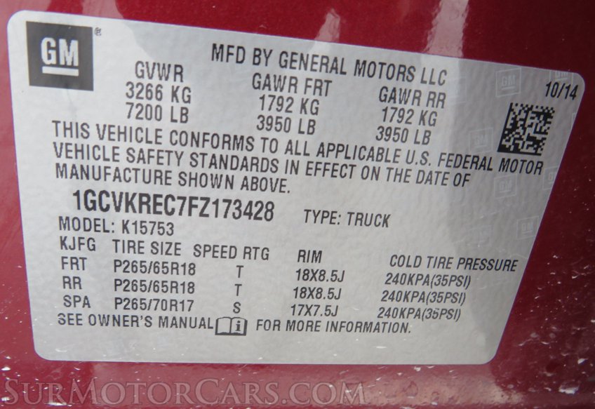 2015 Chevrolet Silverado 1500 - Image 49