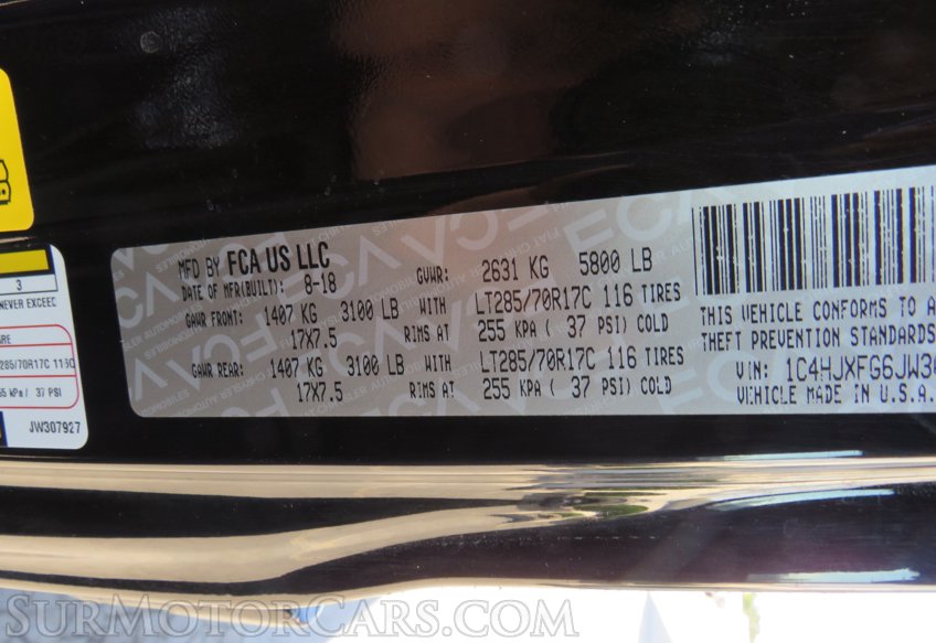 2018 Jeep Wrangler Unlimited - Image 56