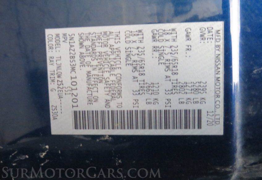 2021 Nissan Murano - Image 60