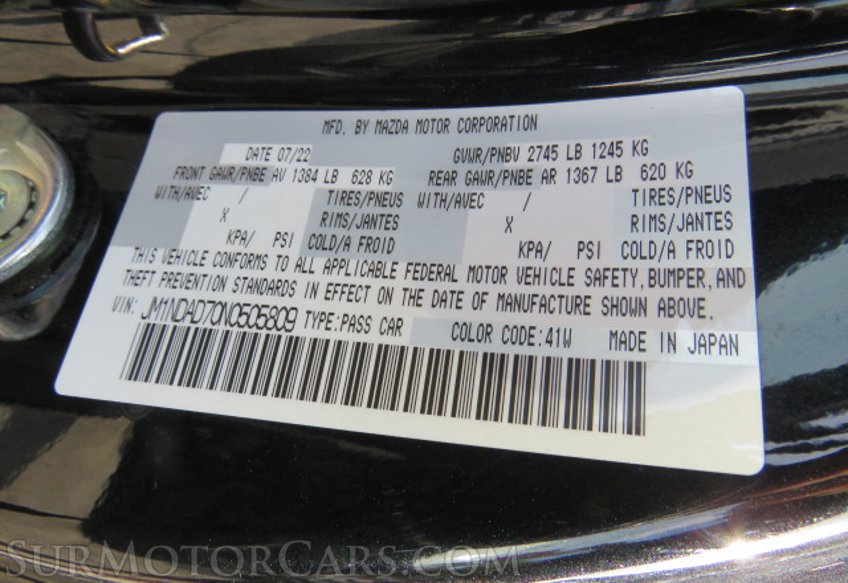 2022 Mazda MX-5 Miata - Image 47