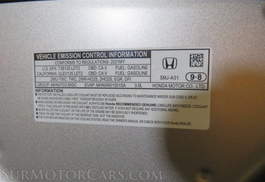 2021 Honda Ridgeline - Image 47