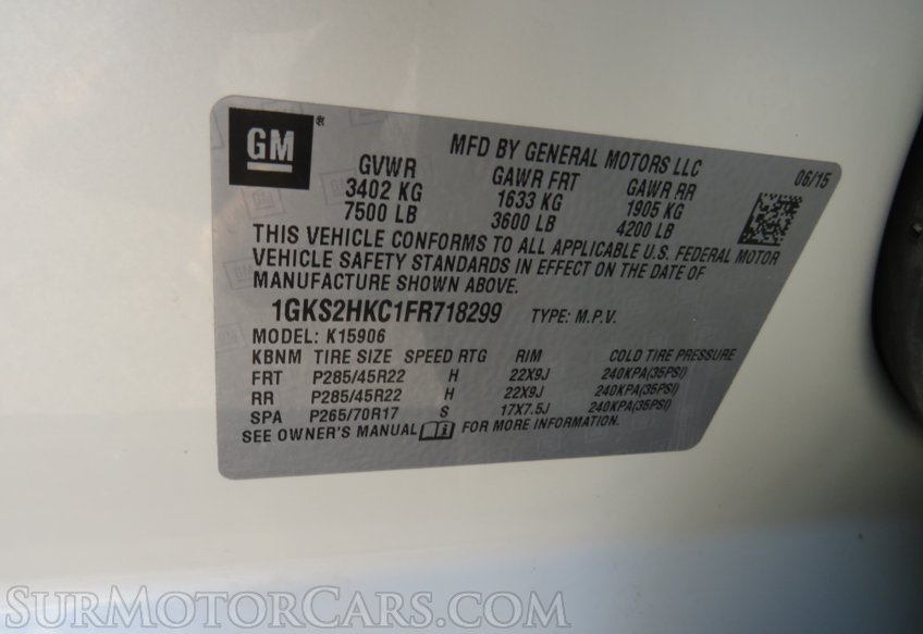 2015 GMC Yukon XL - Image 58