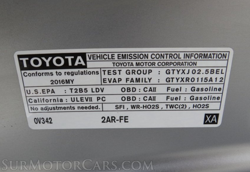 2016 Toyota Camry - Image 42