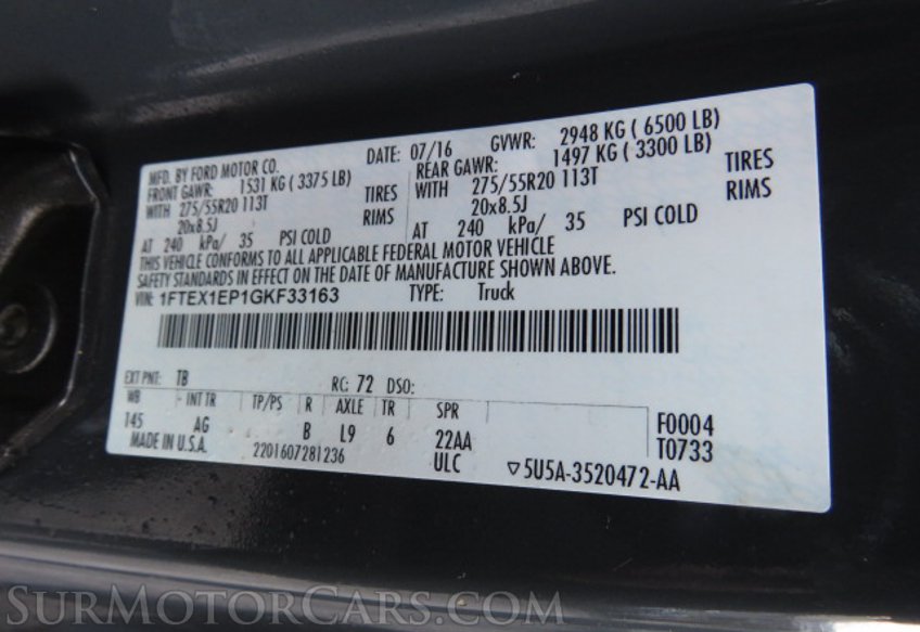 2016 Ford F-150 - Image 38