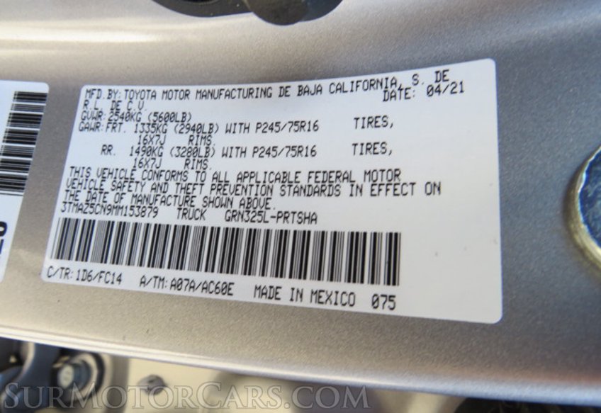 2021 Toyota Tacoma - Image 50