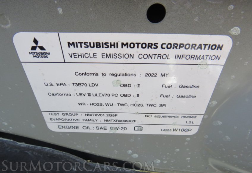 2022 Mitsubishi Mirage G4 - Image 44