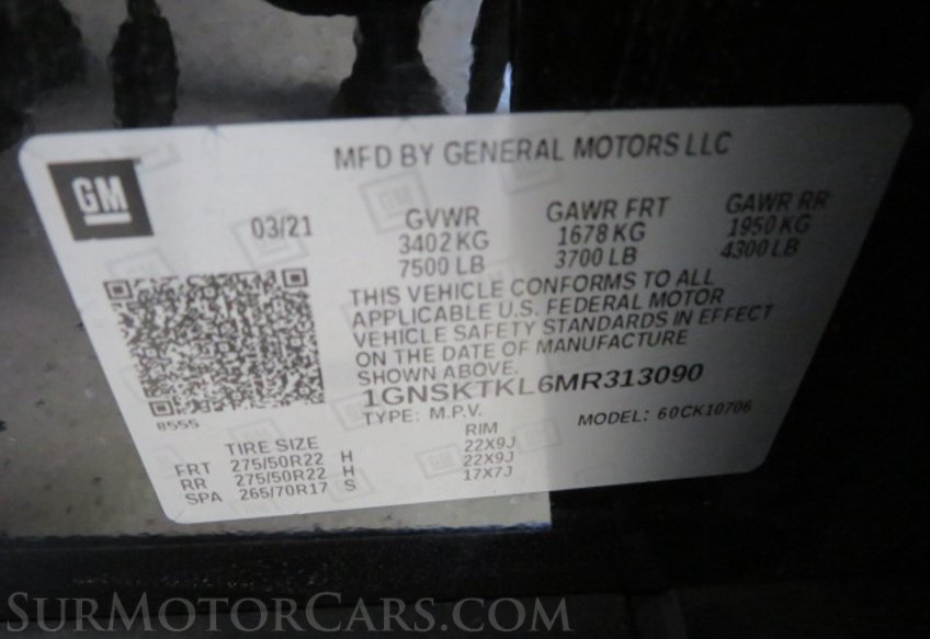 2021 Chevrolet Tahoe - Image 56