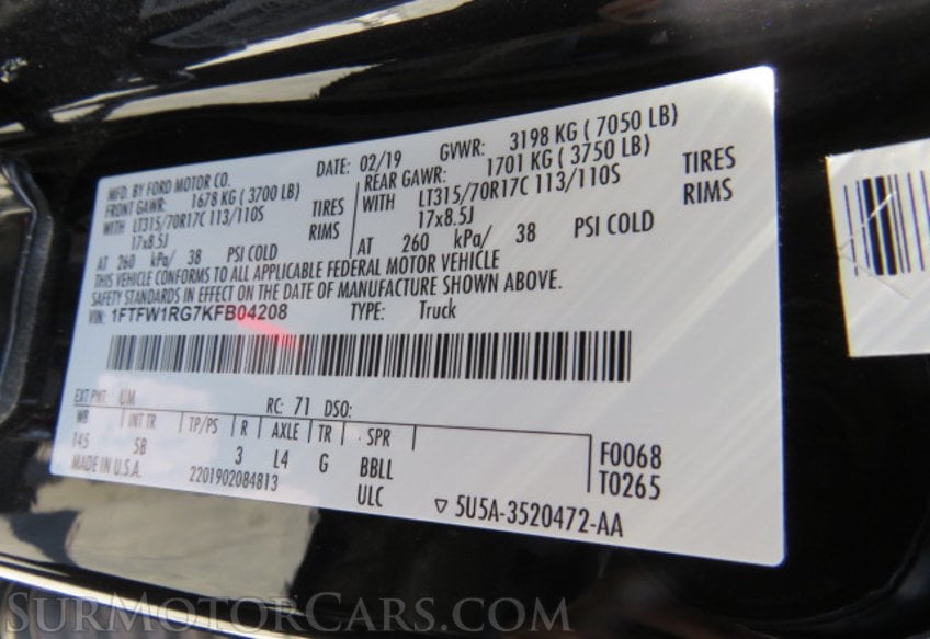 2019 Ford F-150 - Image 60