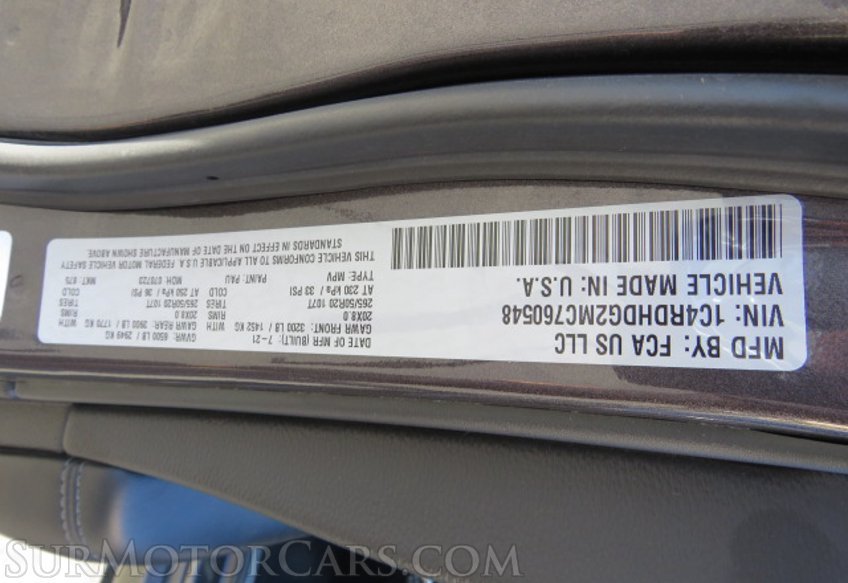 2021 Dodge Durango - Image 55