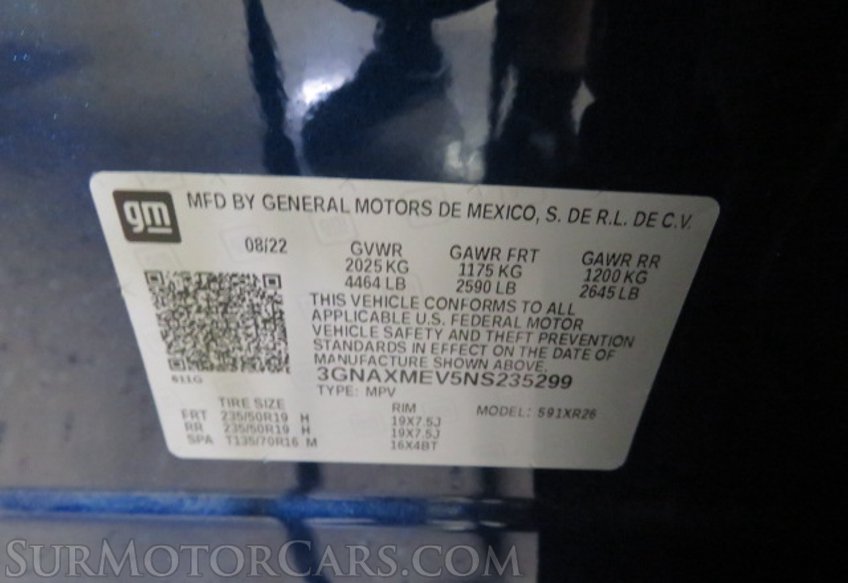 2022 Chevrolet Equinox - Image 62