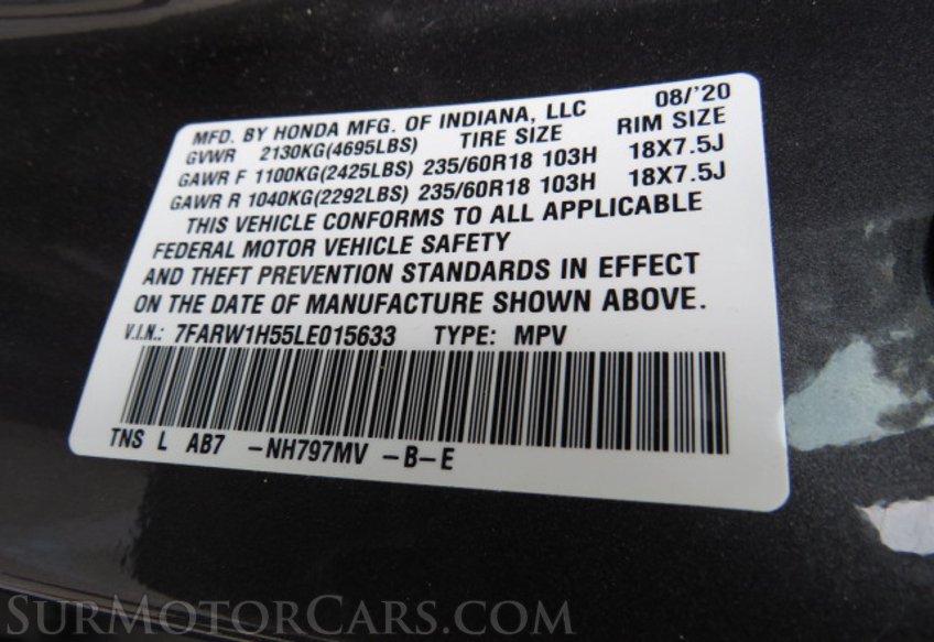 2020 Honda CR-V - Image 46