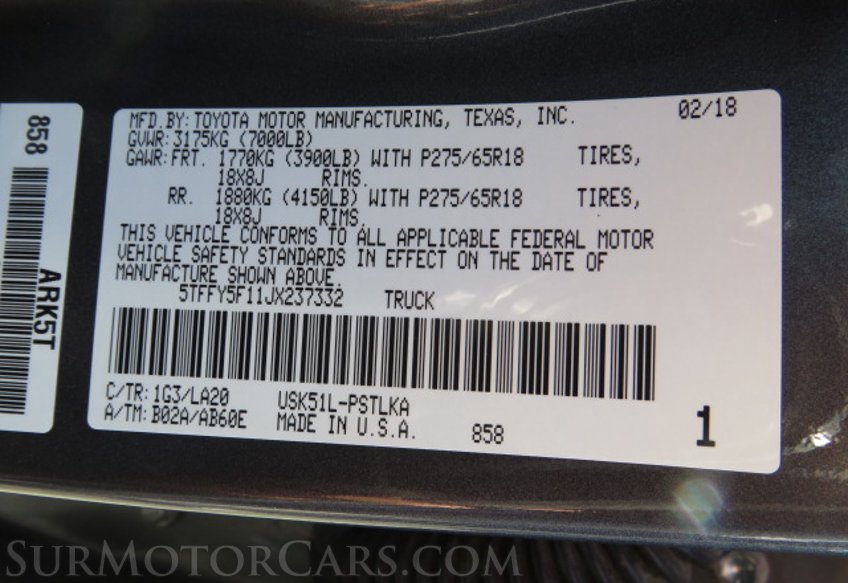 2018 Toyota Tundra - Image 50