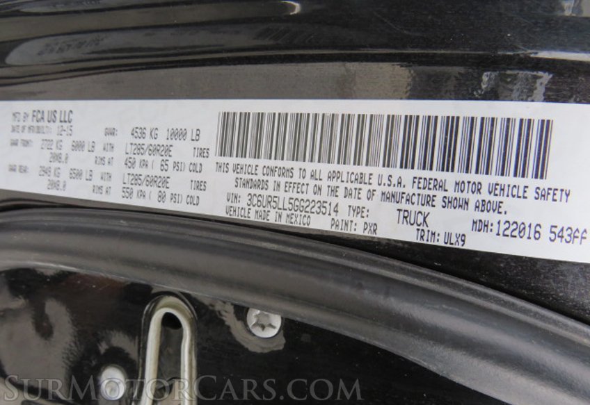 2016 Ram 2500 - Image 60