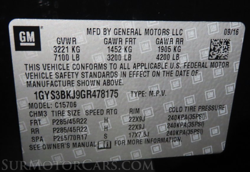 2016 Cadillac Escalade - Image 40