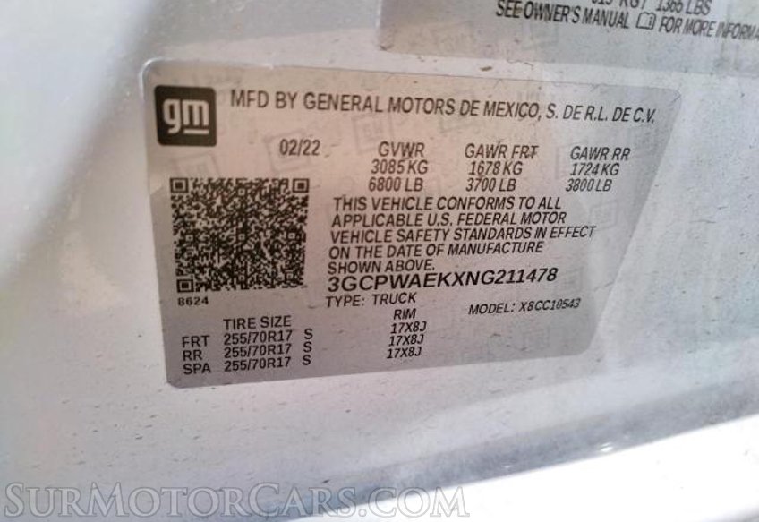 2022 Chevrolet Silverado 1500 LTD - Image 9