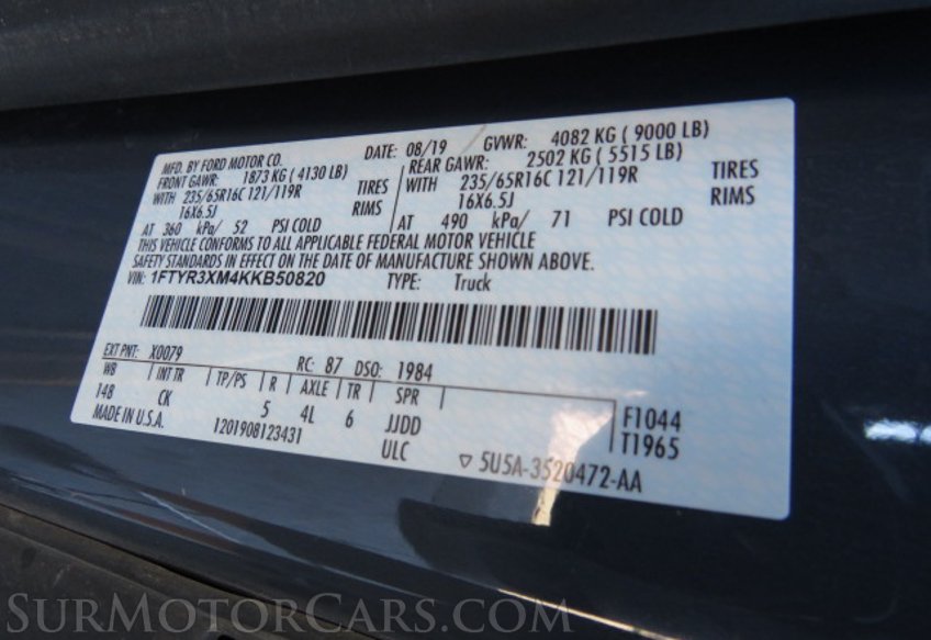 2019 Ford Transit Van - Image 46