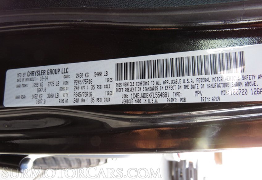 2015 Jeep Wrangler Unlimited - Image 44