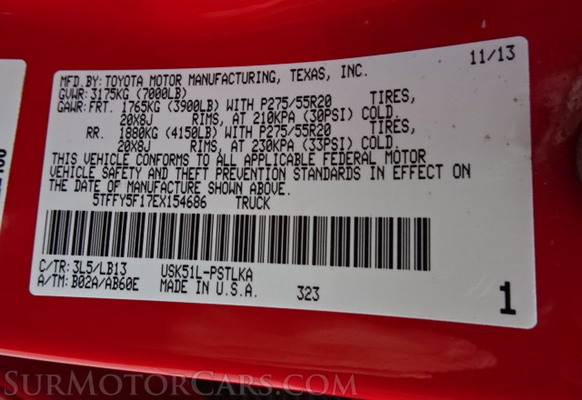 2014 Toyota Tundra  Truck - Image 53